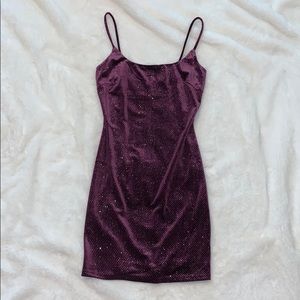 WINDSOR purple sparkly formal dress